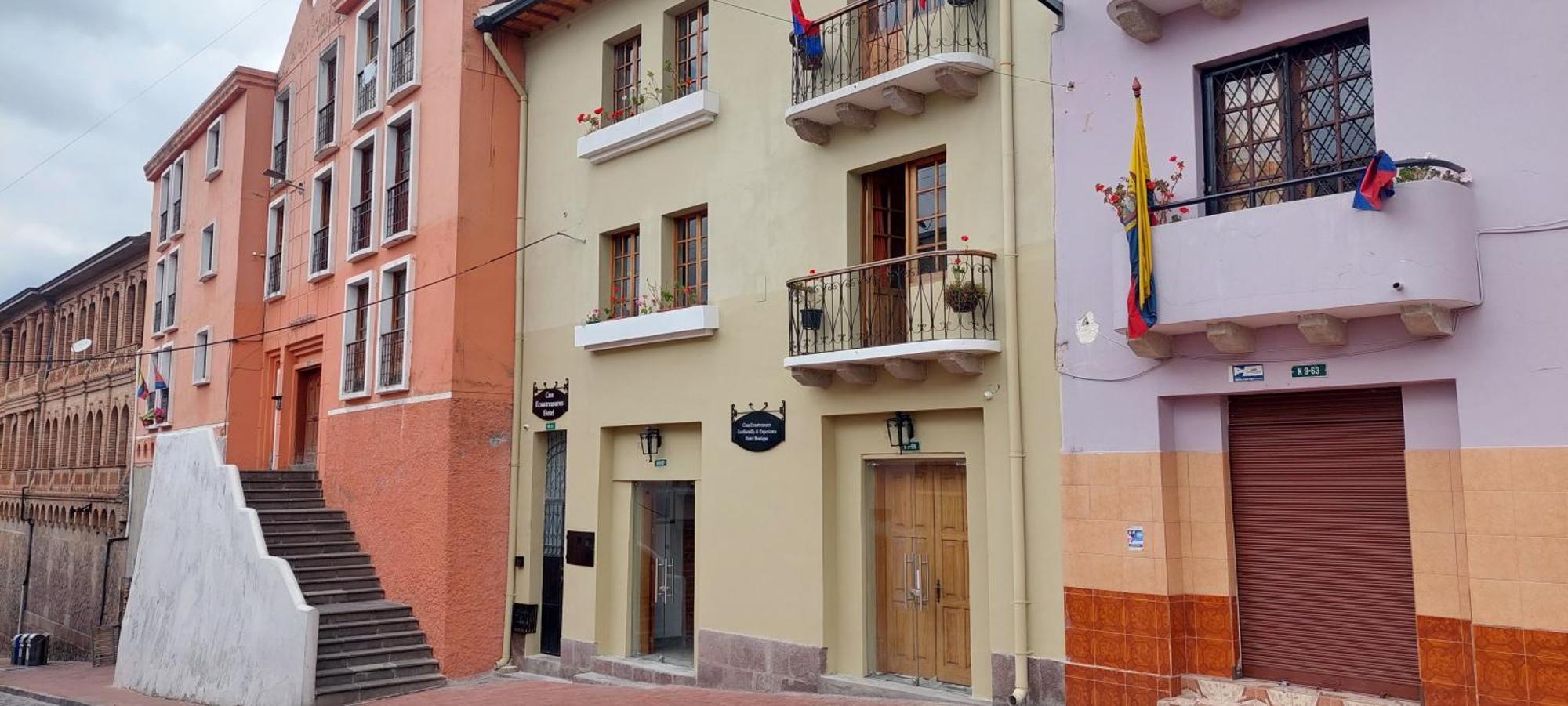 Hotel Casa Ecuatreasures Centro Historico กีโต ภายนอก รูปภาพ